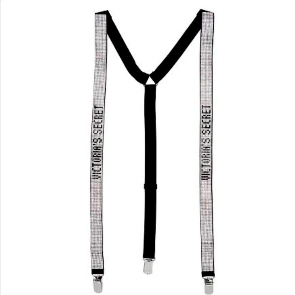 Victoria Secret shine strap suspenders
